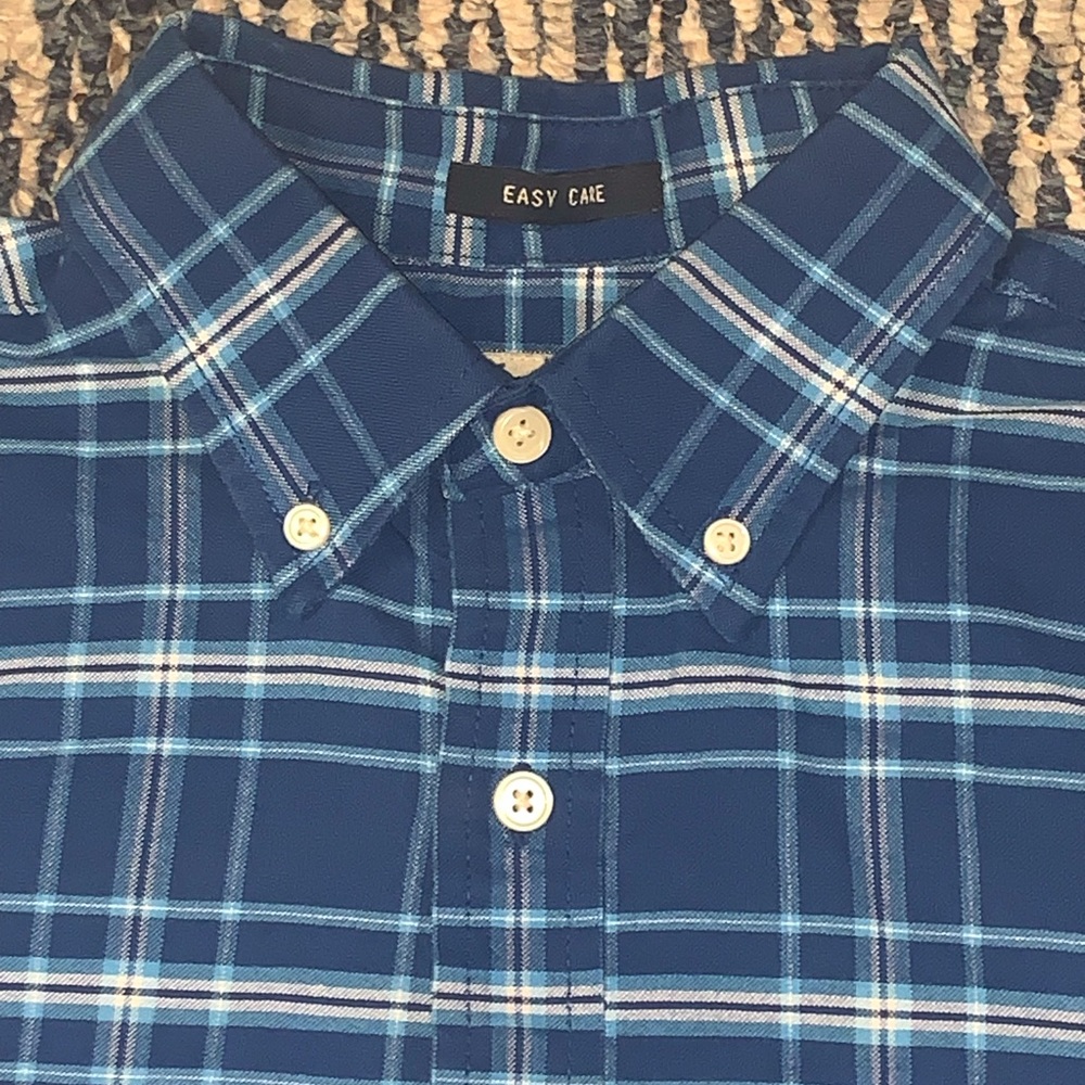 St. John’s Bay Blue Striped Button Up Shirt